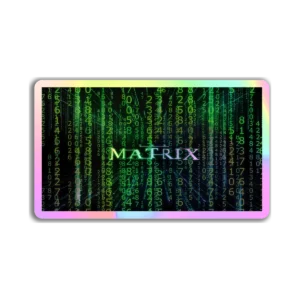 Matrix - Holográfico + Laca brillante