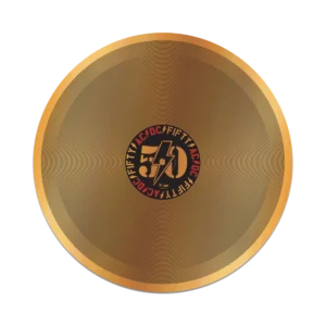 ACDC - Back in Black 50 - Dorado