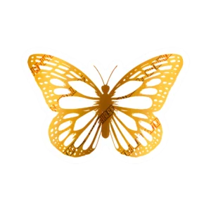Mariposa Blanca 1 - Dorado