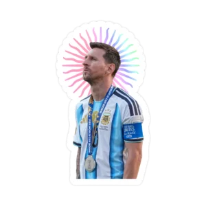 Messi Sol – Vinilo blanco + Laca brillante
