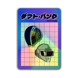 Daft Punk - Holográfico + Laca brillante