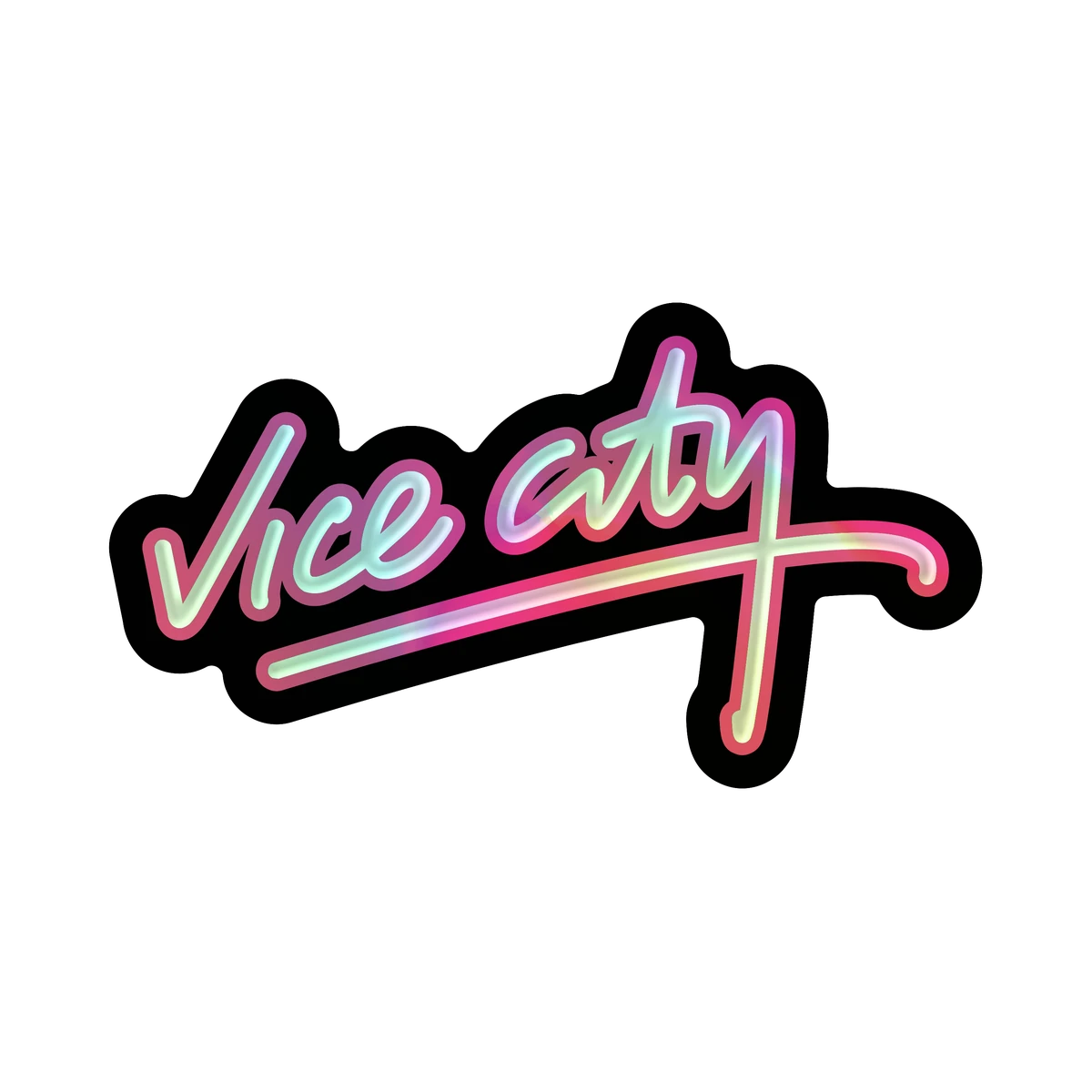 GTA Vice City - Holográfico + Laca brillante