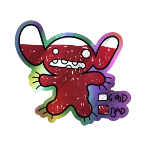 Stitch - Nivel de maldad - Holográfico