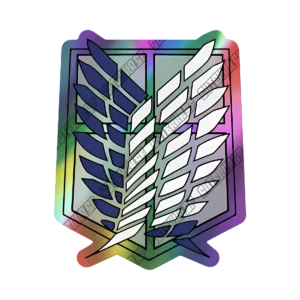Attack on Titan - Escudo Legion de reconocimiento - Holográfico