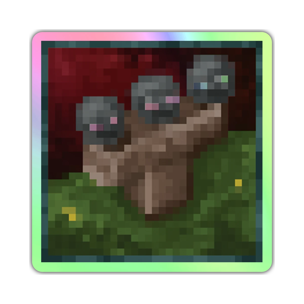 Pintura Wither - Minecraft - Holográfico