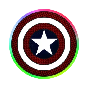 Escudo Capitan America - Holográfico