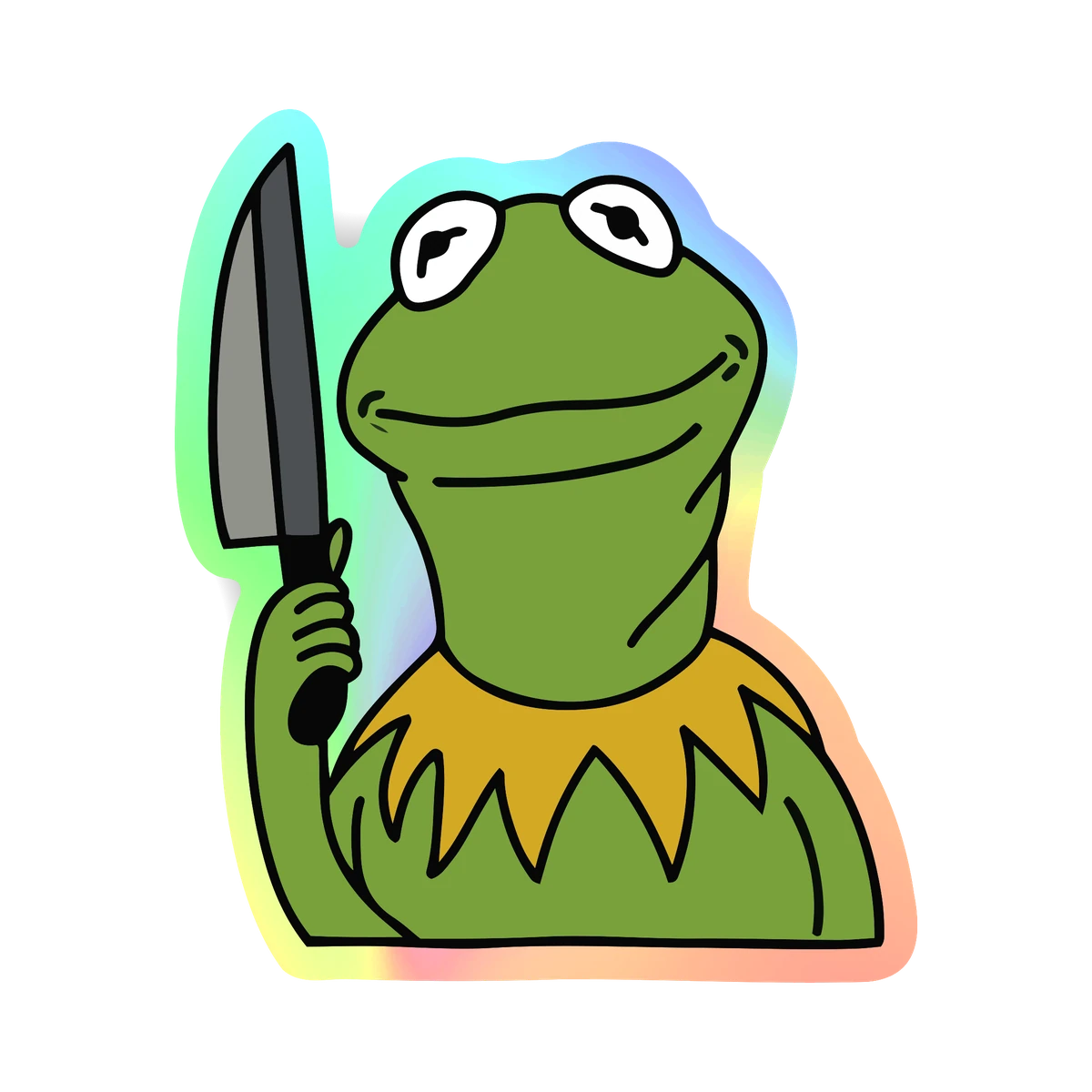 Los Muppets - René - Kermit - Holográfico