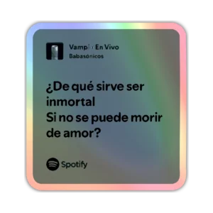 Vampi - Babasónicos - Holográfico