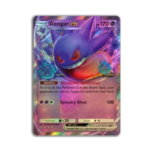 Gengar - Holográfico + Laca brillante