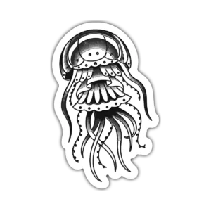 Medusa – Vinilo blanco + Laca brillante