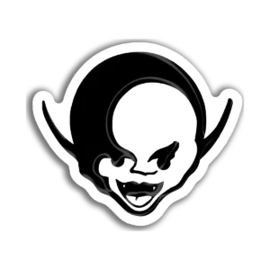 Los Piojos Logo – Vinilo blanco + Laca brillante