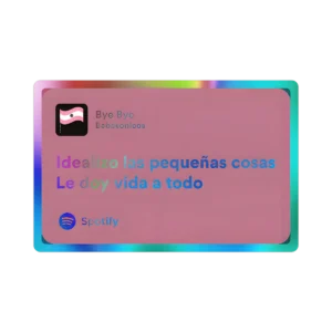 Babasonicos - Bye Bye - Holográfico