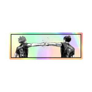 Haikyuu - Panel Choque de puño - Holográfico