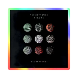 Twenty One Pilots Blurryface - Holográfico + Laca brillante