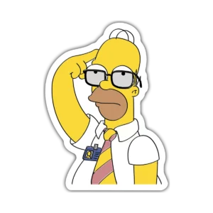 Homero – Inteligente – Vinilo blanco + Laca brillante