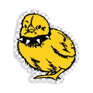 Pollito Metal - Transparente