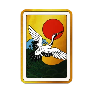 Postal Japonesa - Dorado