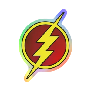 Flash logo - Holográfico