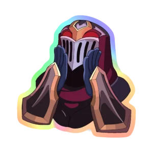 Zed emote - League of Legends - Holográfico
