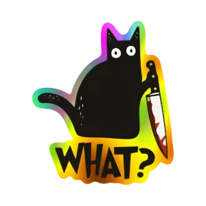 Gatito - What - Holográfico