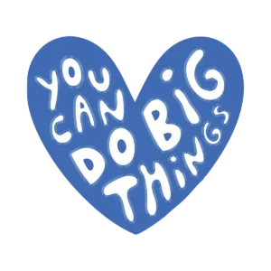 Sticker You can do big things – Laca brillante