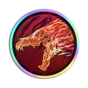 Howl - Counter Strike - Holográfico + Laca brillante