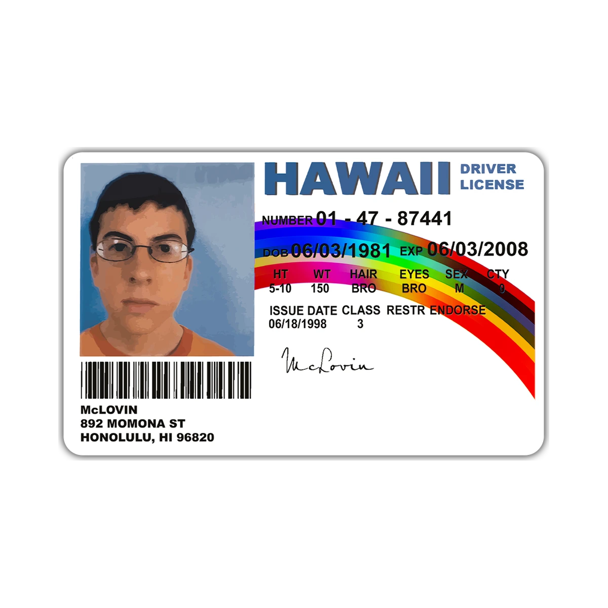 McLovin – SUBE – Vinilo blanco + Laca brillante