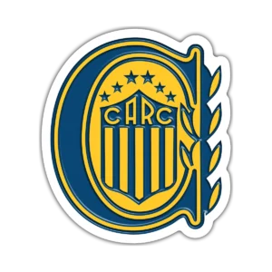 Rosario Central – Vinilo blanco + Laca brillante