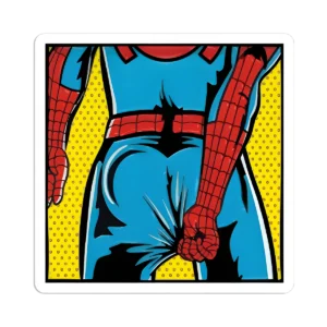 Traje Apretado – Spiderman – Vinilo blanco + Laca brillante