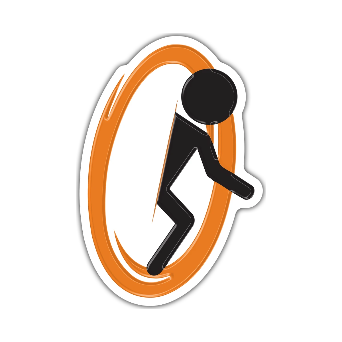 Portal Naranja – Portal – Vinilo blanco + Laca brillante