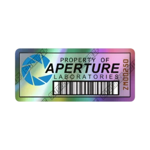 Portal - Propiedad de Apperture - Holográfico