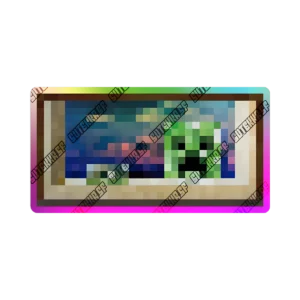 MInecraft - Pintura de Creeper - Holográfico