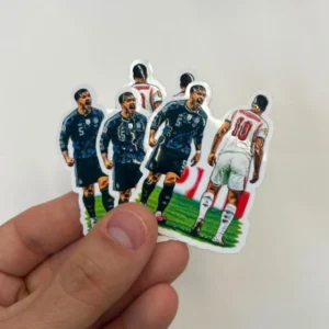 Paredes vs Bellingham – Vinilo blanco + Laca brillante