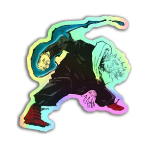 Itadori - Jujutsu Kaisen - Holográfico + Laca brillante