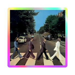 Los Beatles - Abbey Road - Holográfico + Laca brillante