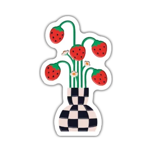 El cuadro de las frutis – Vinilo blanco + Laca brillante