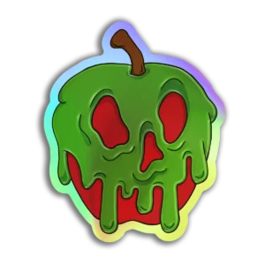 Sticker Manzana envenenada