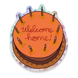 Sticker Torta Coraline