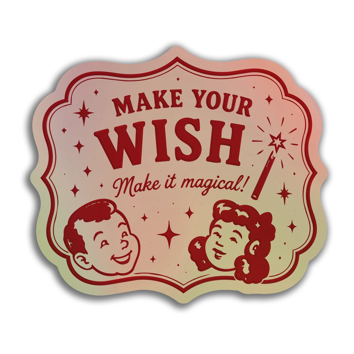 Sticker Willow - Make your wish