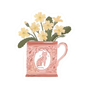 Sticker Jarron encantado – Laca brillante