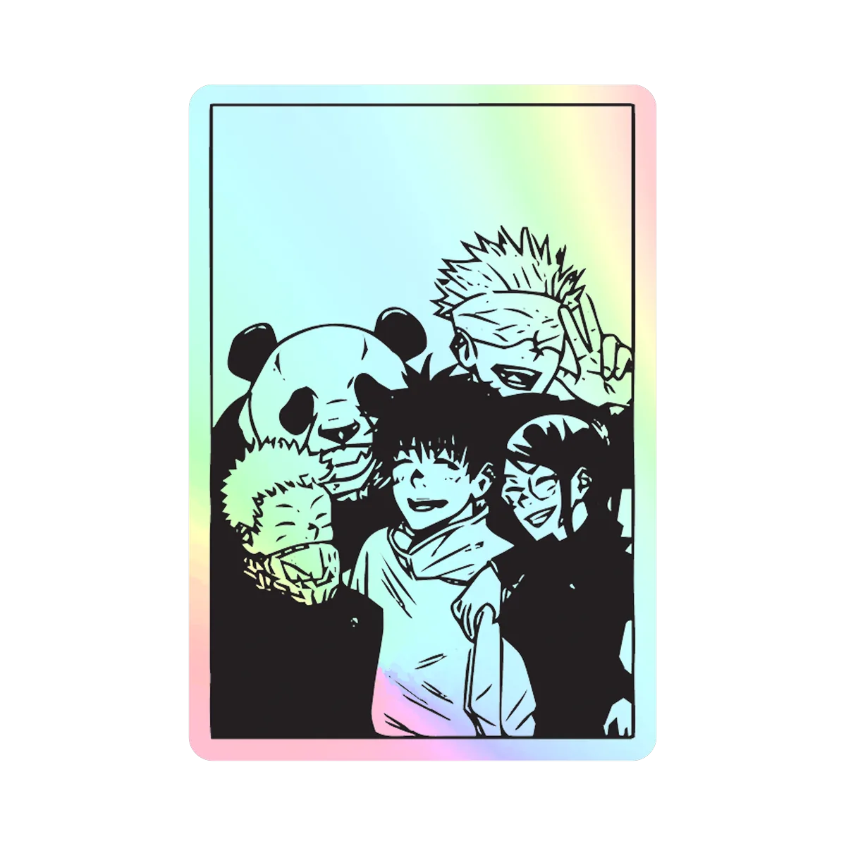 Sticker Jujutsu Kaisen – Escuela de hechiceros – Holográfico