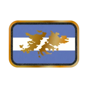 Sticker Malvinas – Dorado