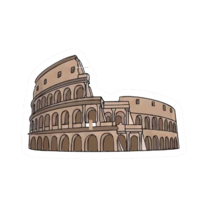 Sticker Coliseo – Laca brillante