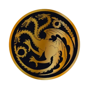 Sticker Game of Thrones – Targaryen – Dorado