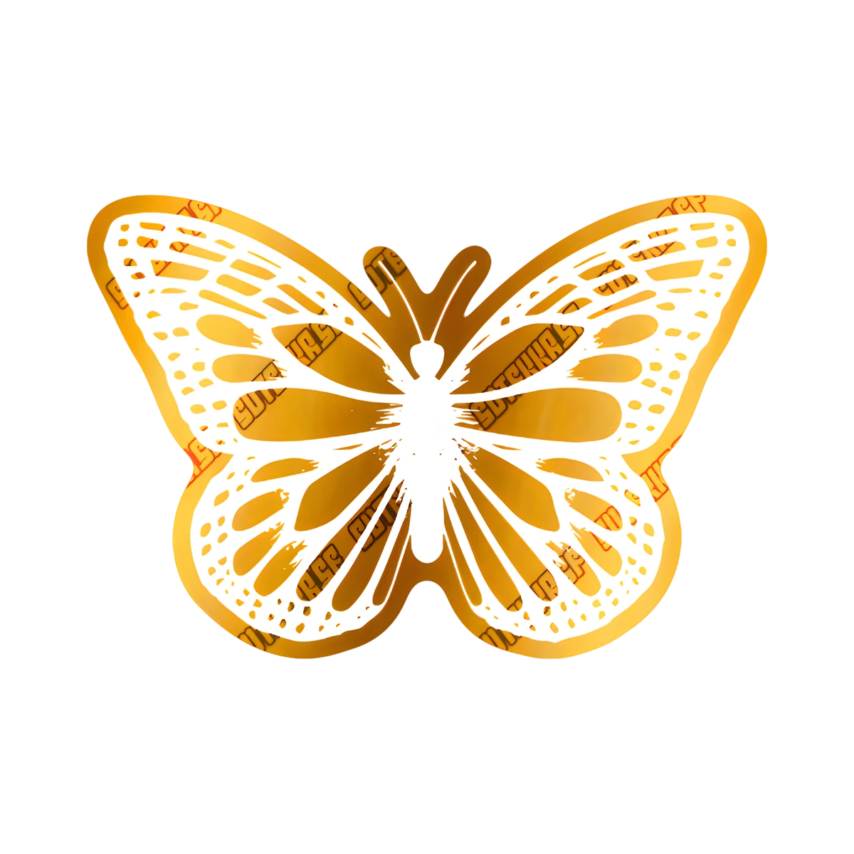 Mariposa Blanca 2 - Dorado